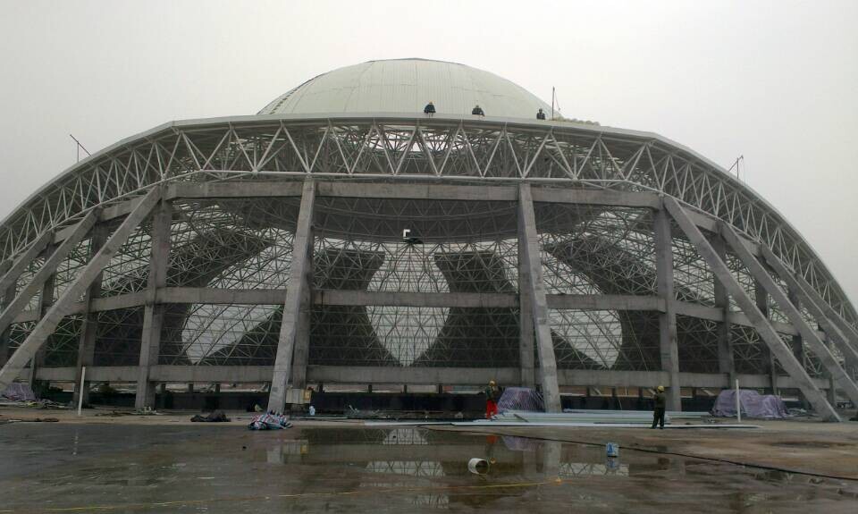 张家口温泉馆网架工程